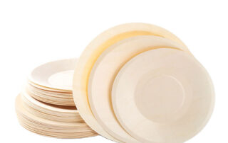 Disposable Wooden Round Plate