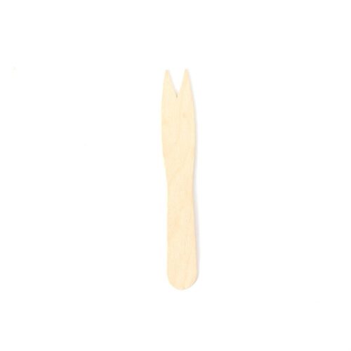 Eco-Friendly Biodegradable Disposable Wooden chip Fork