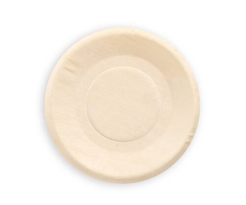 Disposable Wooden Round Plate