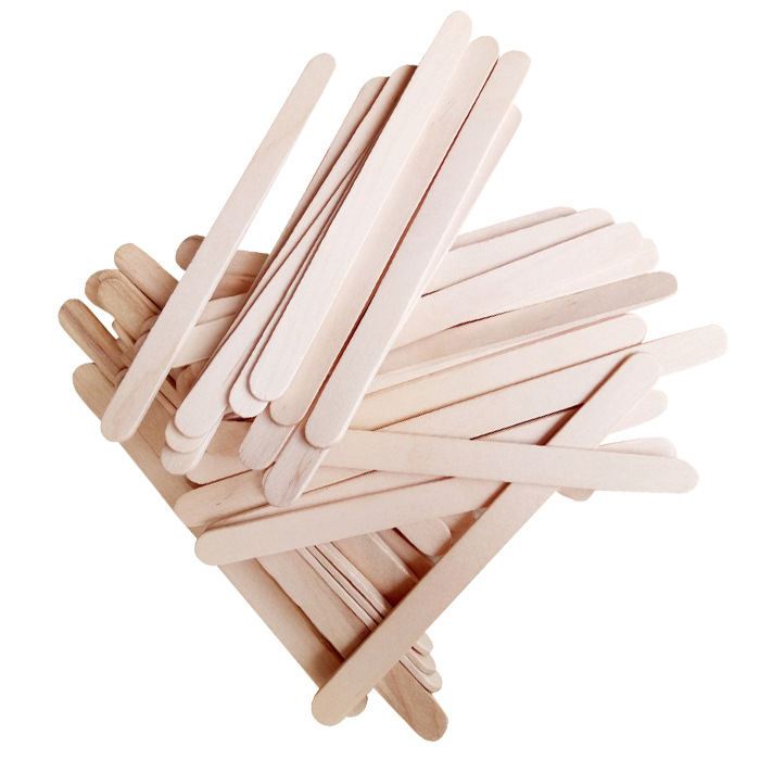 Disposable Wooden ice cream sticks FSC® 100% certified birchwood