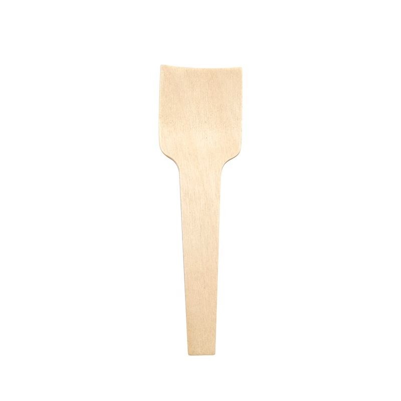 Disposable Wooden mini spoon FSC® 100% certified birchwood