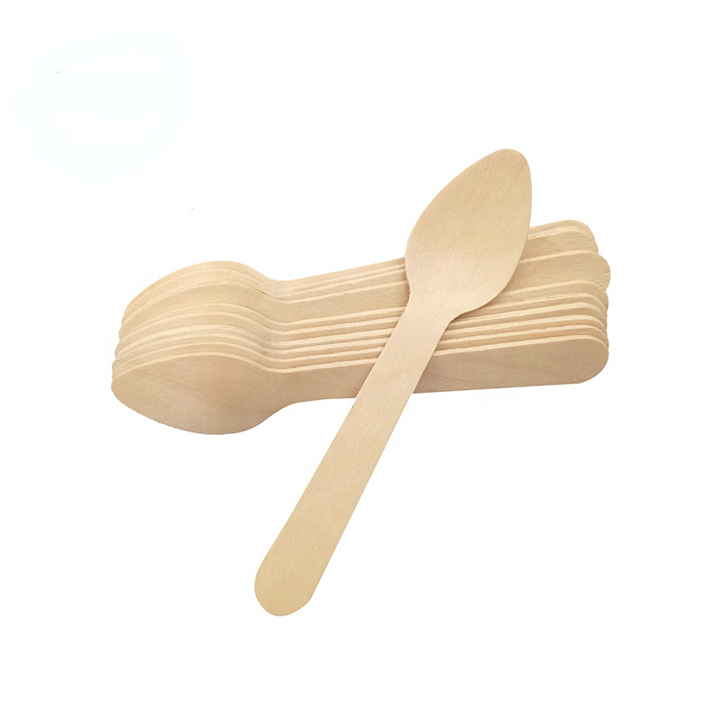disposable wooden teaspoon fsc® 100% certified birchwood