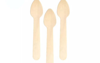 disposable wooden teaspoon fsc® 100% certified birchwood