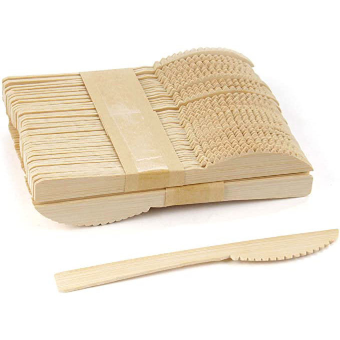 Disposable Bamboo Knife 5.5 Inch