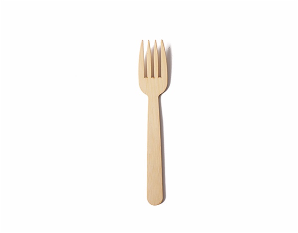 Disposable Bamboo Small Fork 4.7 Inch