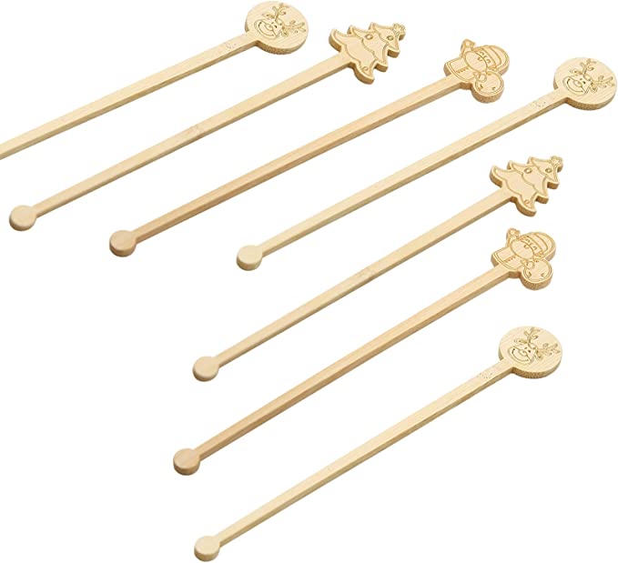 Shaped-Disposable-Bamboo-Coffee-Stirrers