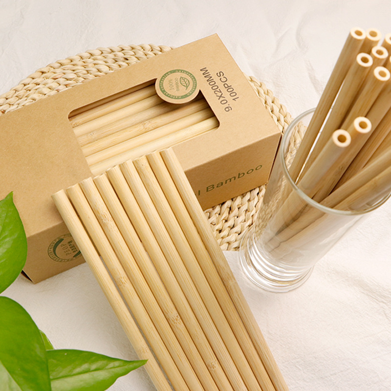 Disposable Bamboo Straws