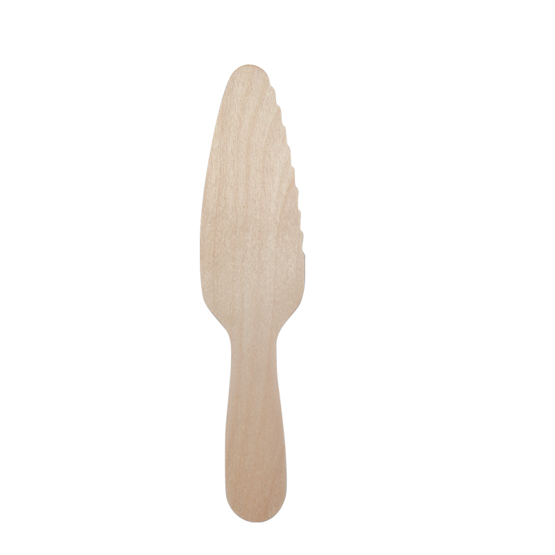 190MM disposable wooden cake knife