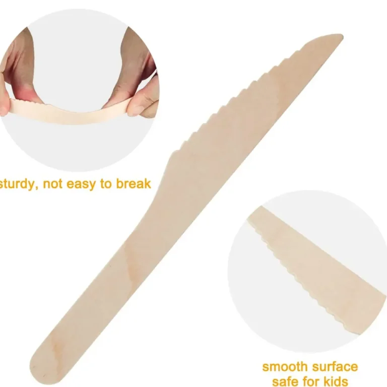 165mm Disposable Wooden Knife