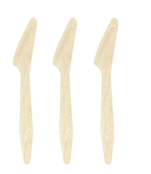 165MM disposable wood reinforced knife