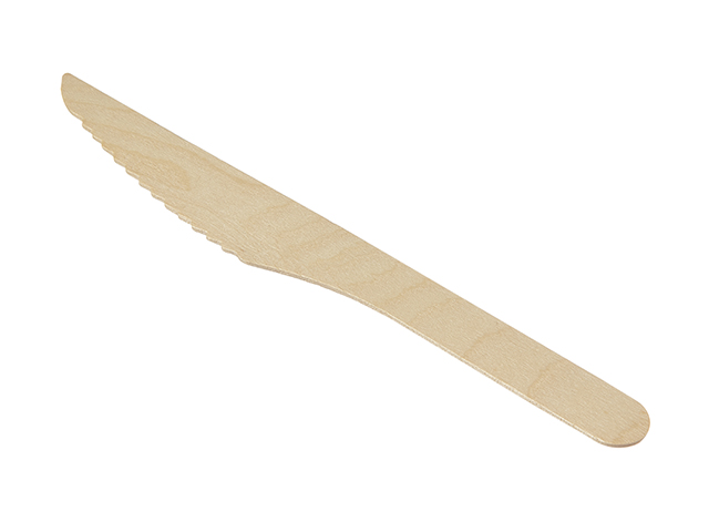 165mm Disposable Wooden Knife