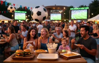 EcoWareTech-compostable-birchwood-cutlery-and-sugarcane-bagasse-plates-at-2026-FIFA-World-Cup-fan-zone-festival-in-Toronto-sustainable-plastic-free-foodware-for-fans