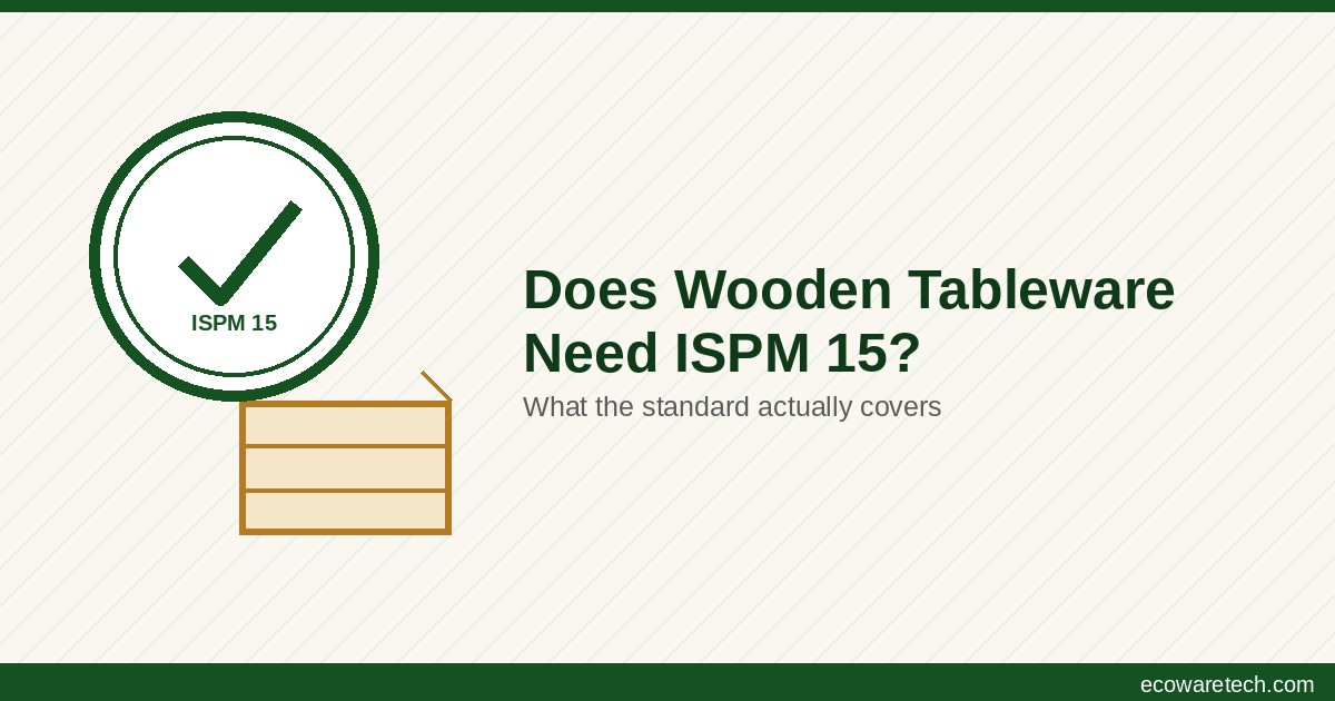 ISPM 15 certification stamp icon next to a wood packaging crate icon